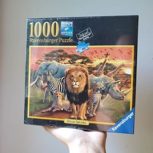 BRAND NEW Ravensburger 1000 Piece Puzzle, African Splendor
